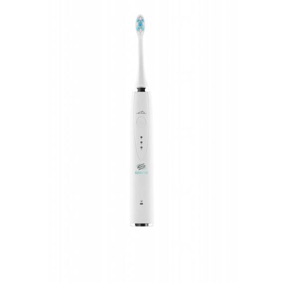 Periuta electrica sonica ETA Sonetic Holiday 4707 90000, dezinfectare UV, 2 capete, alb - - Roveli