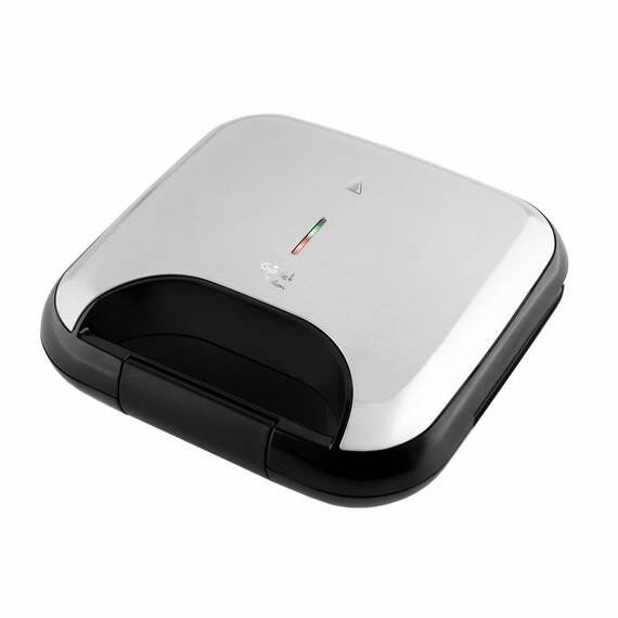 Sandwich maker GALLET TRELON CRO615, 750 W, otel inoxidabil, 4 sandwich-uri triunghiulare - - Roveli