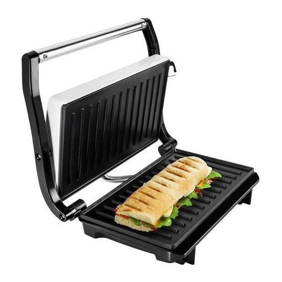 Sandwich maker & grill ECG S 1070 Panini, 700W, placi nonaderente - - Roveli