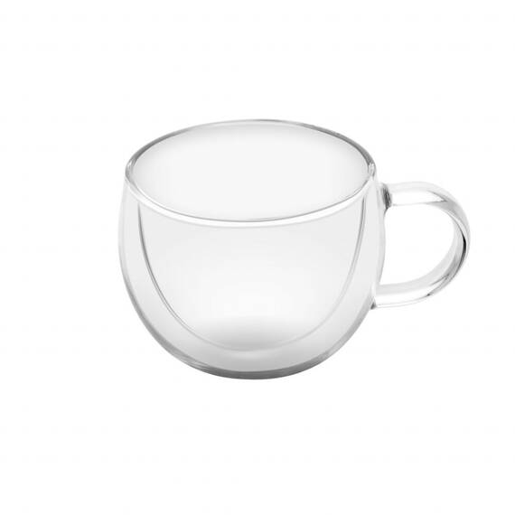 Set 2 cesti pentru espresso ETA 5180 91000, 80 ml, pereti dubli din sticla borosilicata - - Roveli