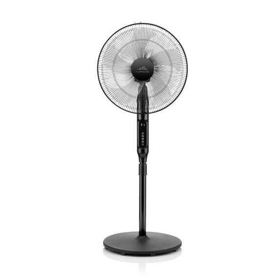 Ventilator cu picior ETA Naos 2607, 50 W, 4 viteze, timer, telecomanda, negru - - Roveli