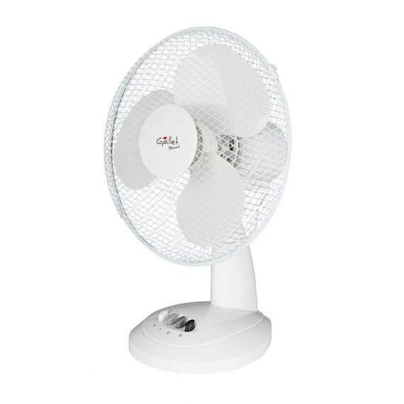 Ventilator de masa GALLET VEN9, 23 W, diametru 23 cm, 2 viteze, oscilatie - - Roveli