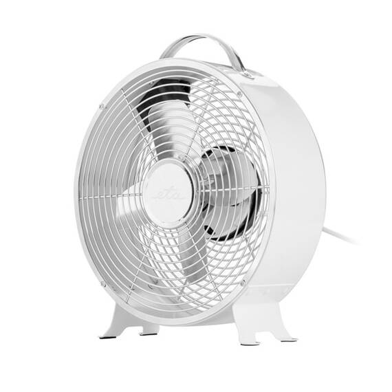 Ventilator de podea ETA0608 Ringo, 25 W, diametru 26 cm, 2 viteze, constructie din metal - - Roveli