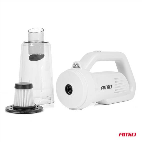 Aspirator Auto PREMIUM, fara sac, cu filtru HEPA, alimentare 12V, putere 60W, vacuum 5kPa - 6- Roveli