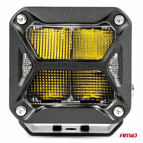 Proiector LED "PRO SERIES" cu doua functii pentru Off-Road, ATV, SSV, putere 18W, 1800lm, culoare 6000K, tensiune 10-30V, dimensiuni 82 x 78 x 76 mm - 3- Roveli