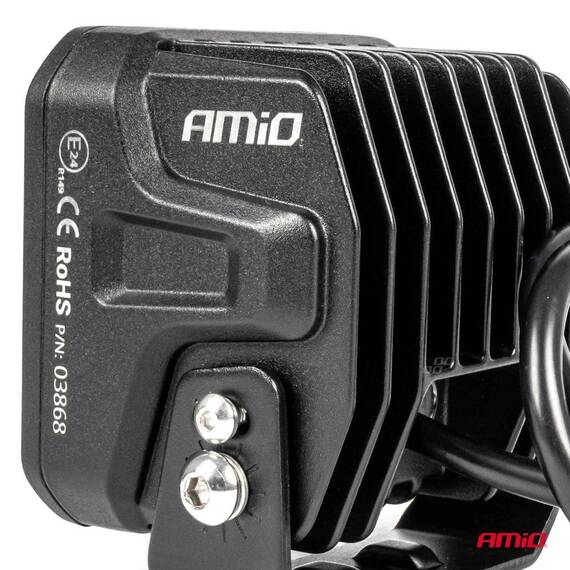 Proiector LED "PRO SERIES" cu doua functii pentru Off-Road, ATV, SSV, putere 58W, 7200lm, culoare 6000K, tensiune 10-30V, dimensiuni 107 x 102 x 86 mm - 4- Roveli