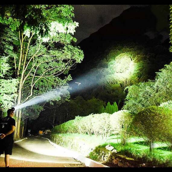 Lanterna reglabila de cap TJ 1598, LED, 80W - 8- Roveli