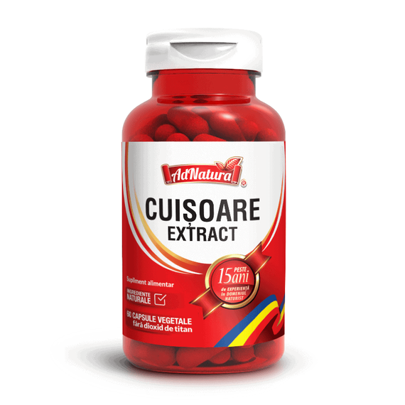 Cuisoare Extract 60 capsule AdNatura - - Roveli