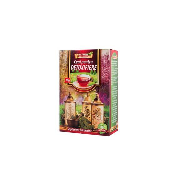 Ceai pentru Detoxifiere 50 g AdNatura - - Roveli