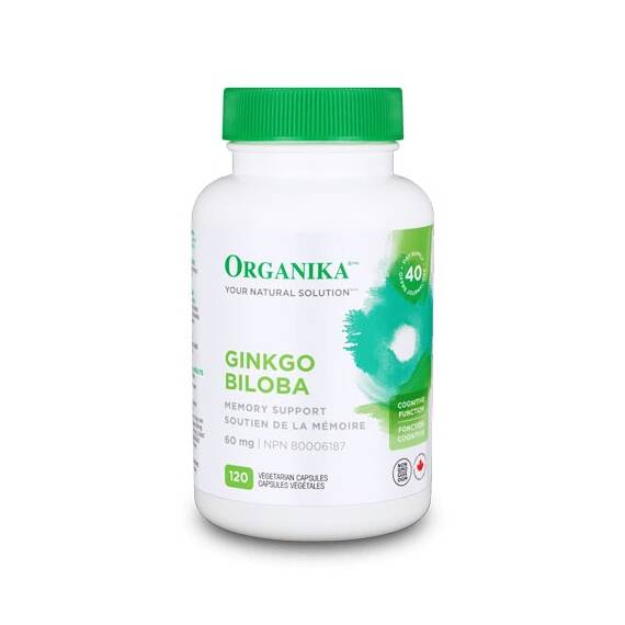Ginkgo Biloba 60 mg 120 capsule Organika - - Roveli