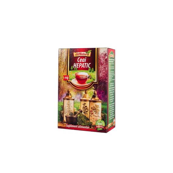 Ceai Hepatic 50 g AdNatura - - Roveli