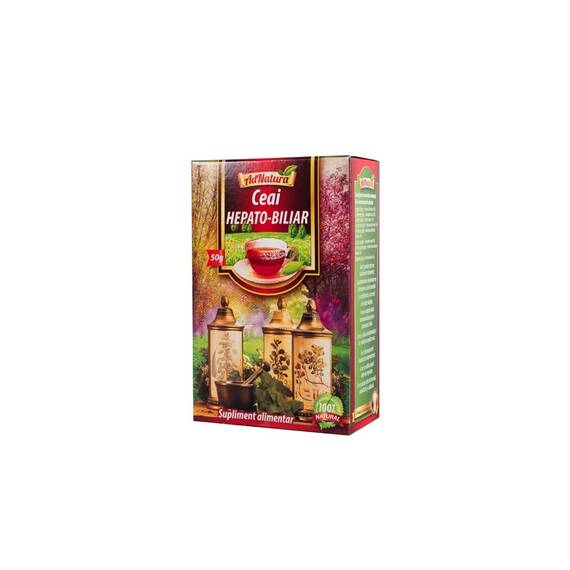 Ceai Hepato Biliar 50 g AdNatura - - Roveli