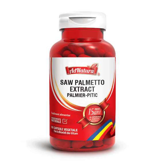 Saw Pametto Palmier Pitic Extract 60 capsule AdNatura - - Roveli
