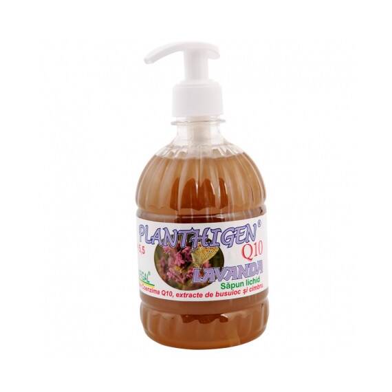 Sapun Lichid Planthigen Q10 Lavanda 500 ml Hofigal - - Roveli