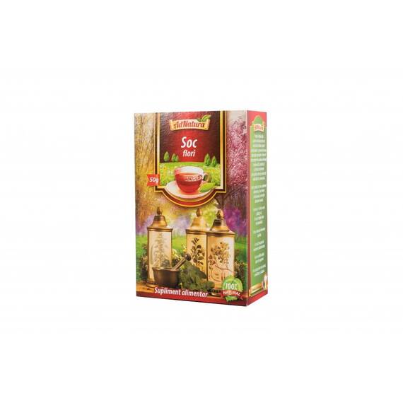 Ceai de Soc Flori 50 g AdNatura - - Roveli