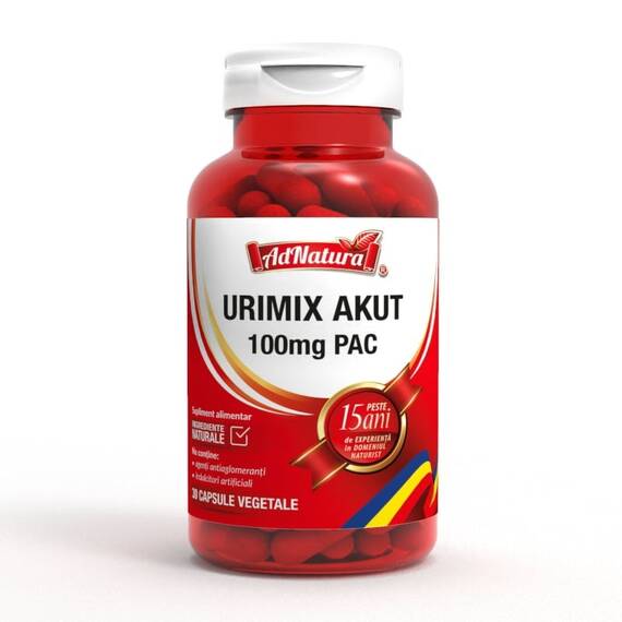 Urimix Akut 100 mg PAC 30 capsule AdNatura - - Roveli