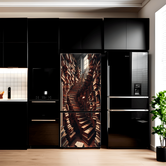 Folie imprimata color pentru decor Frigider, dimensiune 200 x 90cm, model: AVX-FR10 - - Roveli