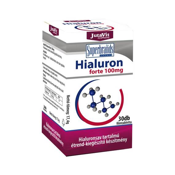 HIALURON FORTE 100 MG 30 TAB JUTAVIT - - Roveli