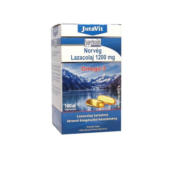 ULEI DE SOMON NORVEGIAN 1200 MG 100 CAPS MOI JUTAVIT - - Roveli