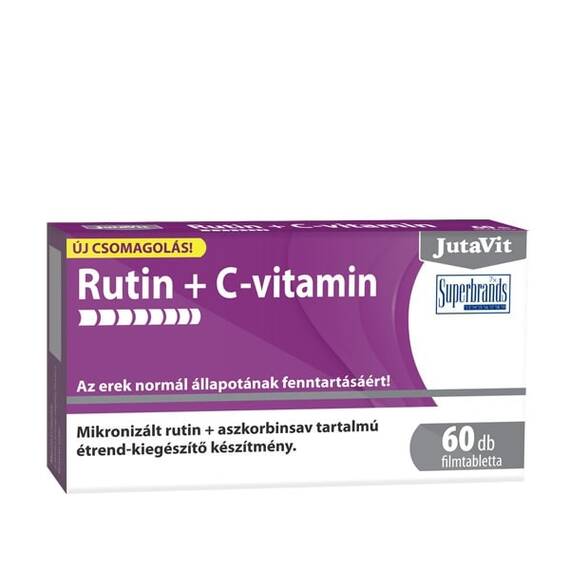 RUTIN  + VITAMINA C 60 TAB JUTAVIT - - Roveli