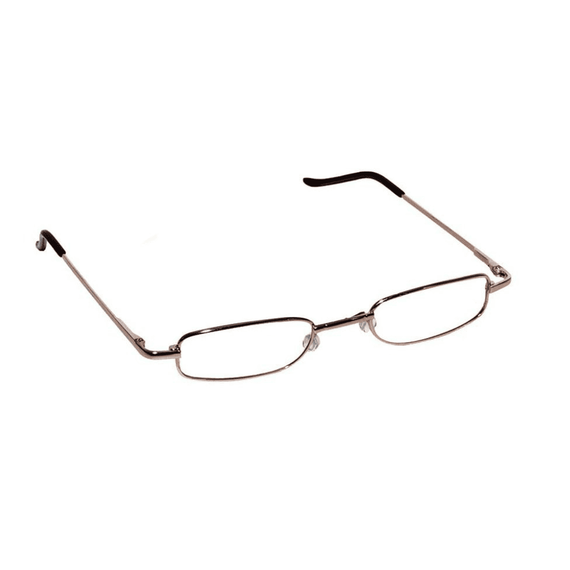 Ochelari pentru citit, rama aurie, toc clips inclus, 1+1 gratis - 3- Roveli