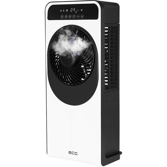 Ventilator portabil 2 in 1 ECG Mr. FANBOY, pulverizare apa, umidificare, 1.5 litri, 12 viteze, telecomanda - - Roveli