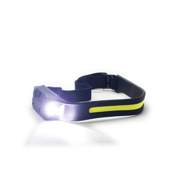 Lanterna cap LED, 5 moduri de iluminare, acumulator, 350lm - 7- Roveli