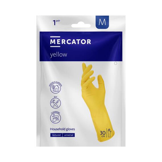 ​Manusi menaj MERCATOR yellow, Marime (288): M - - Roveli