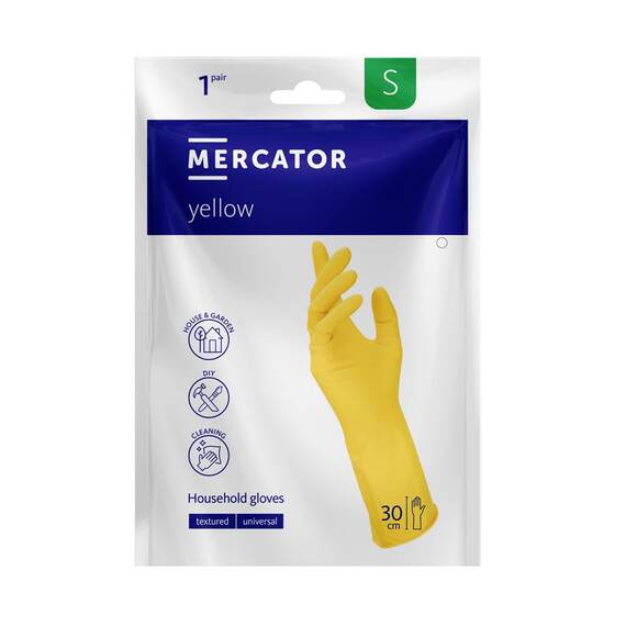 ​Manusi menaj MERCATOR yellow, Marime (288): S - - Roveli