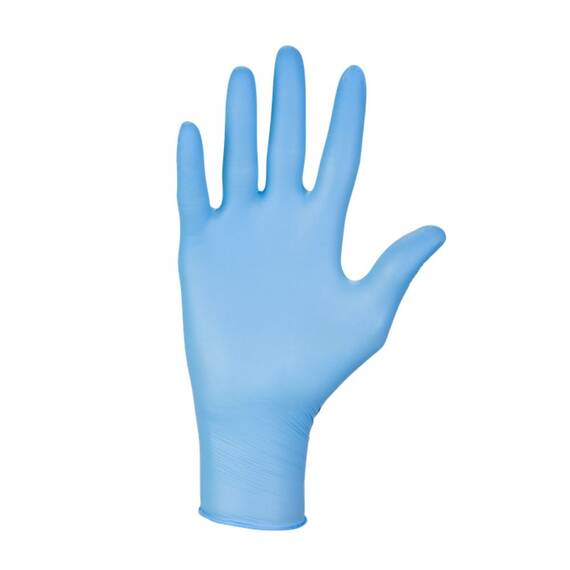 Manusi medicale Nitrylex classic blue a100 Mercator fara pudra, Marime (288): XL - 3- Roveli