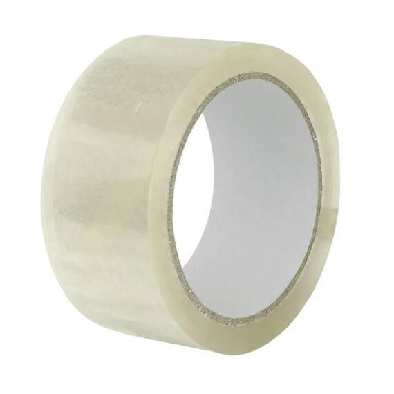 Banda Adeziva 75mm/60 Metri, Transparenta Clear - - Roveli