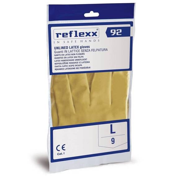 Manusi reutilizabile din cauciuc Reflexx R92, Marime (288): S - 3- Roveli