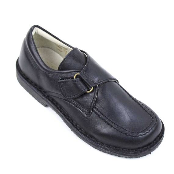 ​Pantofi din piele naturala , pentru copii 3015-NEGRU, Culoare (12): Negru, Marime (12): 34 - - Roveli