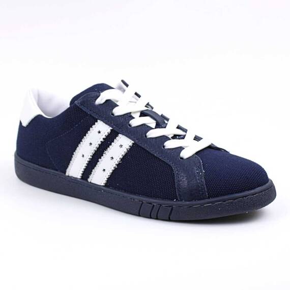 ​Pantofi casual de dama , usori si comozi ,cu talapa cusuta 7032-BLEUMARIN/ALB, Culoare (12): Alb, Bleumarin, Marime (12): 38 - - Roveli