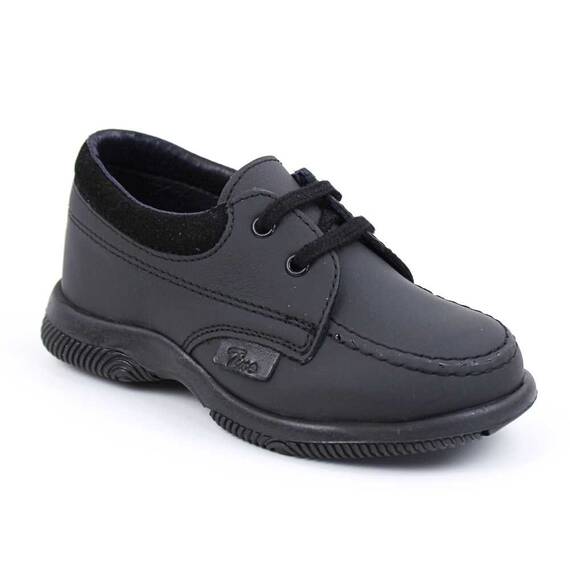 Pantofi casual , pentru copii , din piele naturala 3196-NEGRU, Culoare (12): Negru, Marime (12): 26 - - Roveli