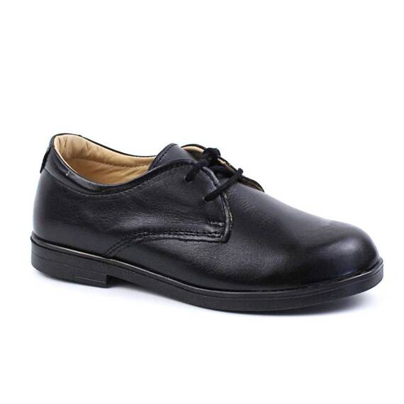 ​Pantofi  pentru copii , din piele naturala 3194-NEGRU/BOX, Culoare (12): Negru, Marime (12): 33 - - Roveli
