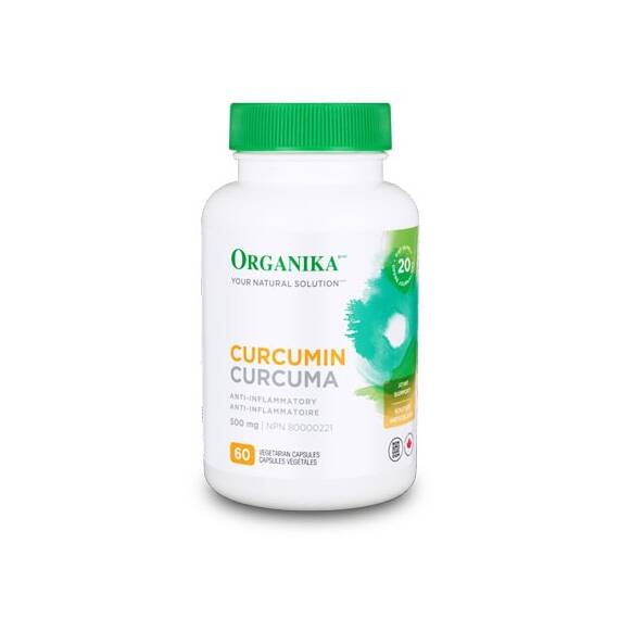 Curcumina (Curcumin) 500 mg 60 capsule Organika - - Roveli
