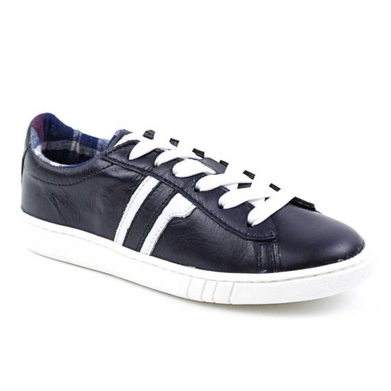Adidasi comozi pentru copii ,  cu talpa cusuta , din piele naturala  3209-BLEUMARIN, Culoare (12): Bleumarin, Marime (12): 31 - - Roveli