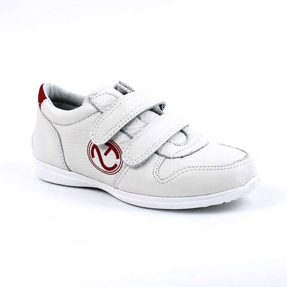 Pantofi sport , pentru copii , din piele naturala , cu talpa cusuta 3251-ALB/ALB, Culoare (12): Alb, Marime (12): 35 - - Roveli