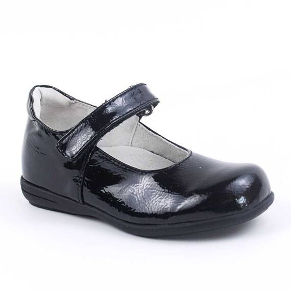 Pantofi usori , de copii , lacuiti ,  3157-NEGRU/NEGRU, Culoare (12): Negru, Marime (12): 26 - - Roveli