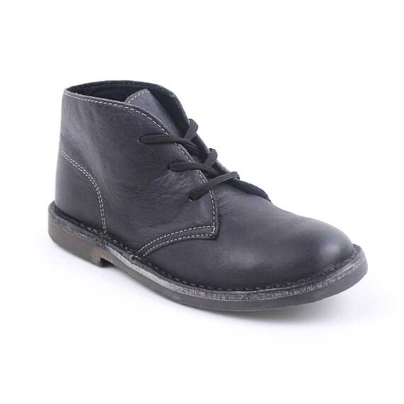 Ghete usoare , pentru copii , din piele naturala , cu talpa cusuta 445-NEGRU/BOX, Culoare (12): Negru, Marime (12): 33 - - Roveli