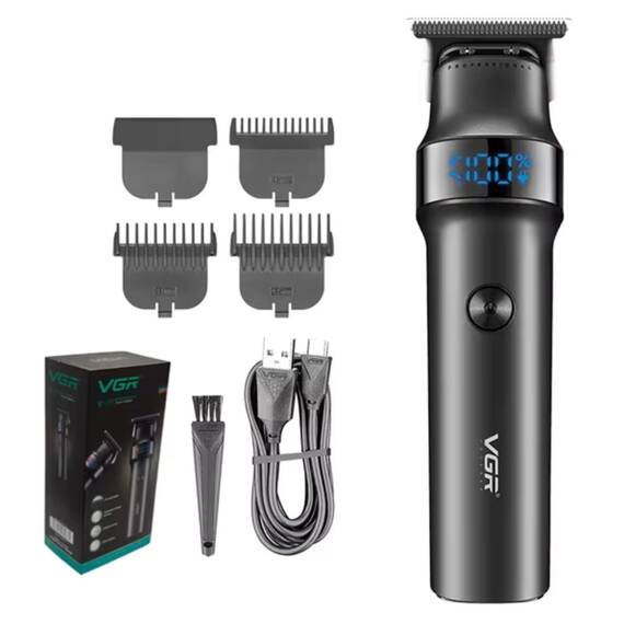 Aparat de tuns reincarcabil V987, USB, 2000mAh, 5W, lama ceramica - - Roveli