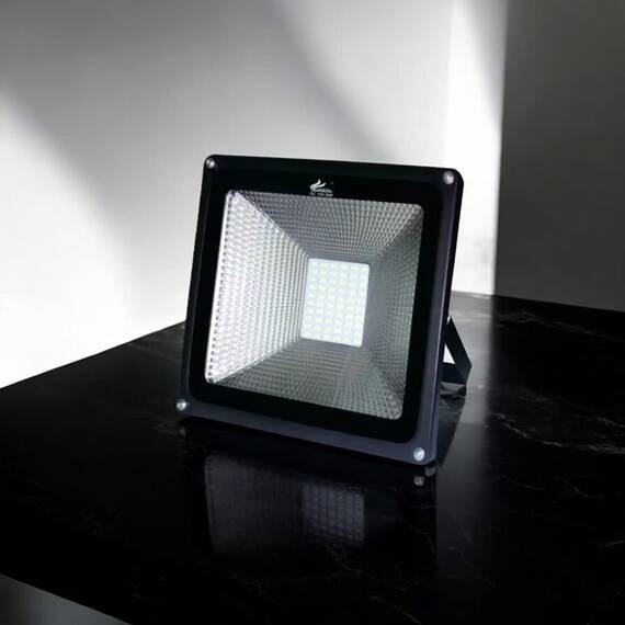 Proiector LED cu clesti, 60LED SMD, 30W, 12V, IP66, camping - 3- Roveli
