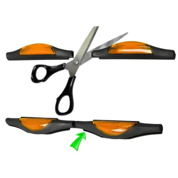 Set 2 x protectie auto usi, reflectorizanta, 3 modele, 1+1 gratis - 8- Roveli