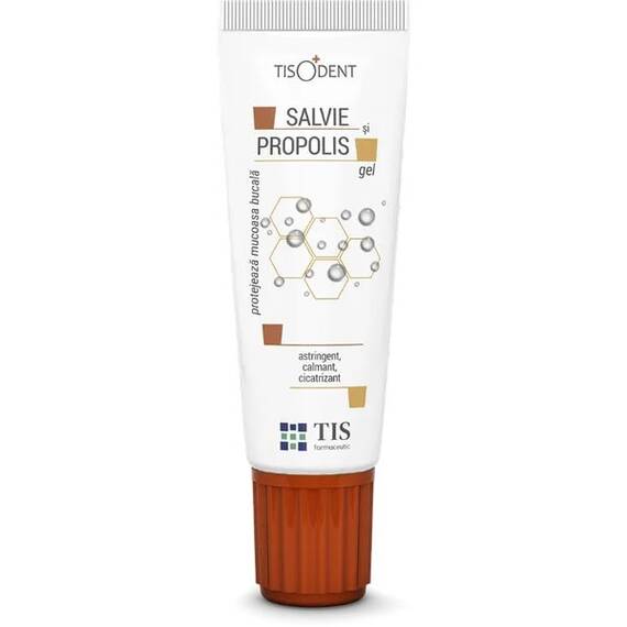 Gel cu Salvie si Propolis 20 ml Tis Farmaceutic - - Roveli
