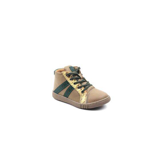 ​Ghete sport, de dama , captusite, din piele naturala  3197-BEJ/VERDE, Culoare (12): Verde, Marime (12): 27 - - Roveli
