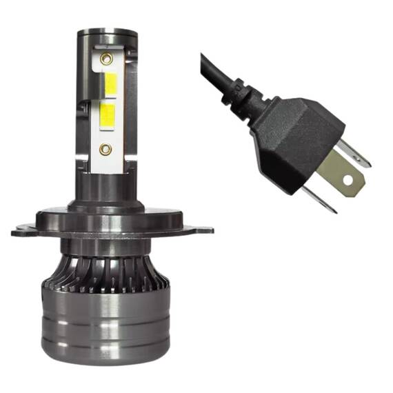 Set 2 becuri auto LED V68 H4, 180W/set, 16000lm, 12V, canbus - 6- Roveli