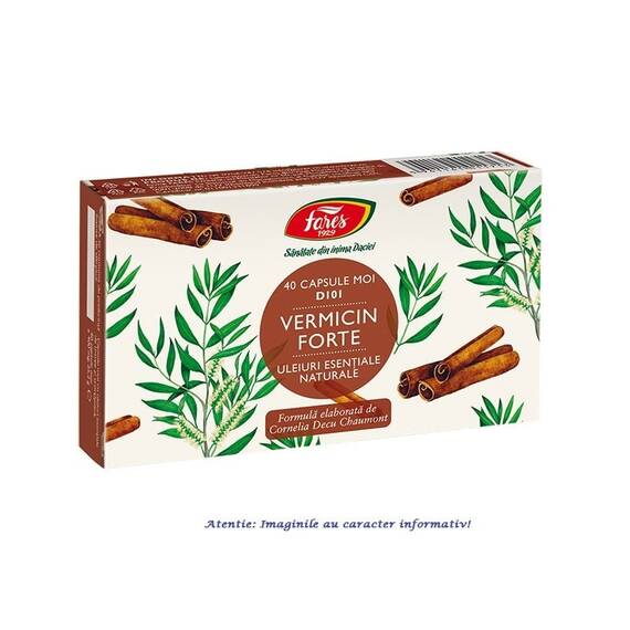 Vermicin Forte 20 capsule Fares - - Roveli