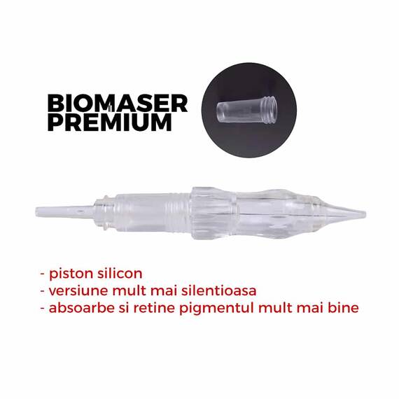 Ac Micropigmentare, BioMaser, 1R Premium, 0.25mm - - Roveli