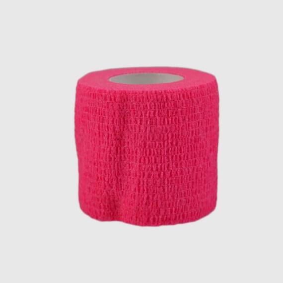 Bandaj elastic autoadeziv - 5cm latime (4.5m lungime), Fuchsia - - Roveli